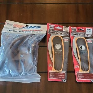 Franklin Shot-Tech Pro Insoles and AHS Neck Protector